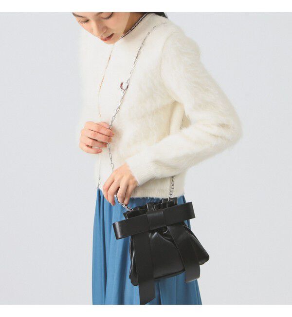 Ray BEAMS 「リボン チェーン バッグ」|ショルダー・メッセンジャー|