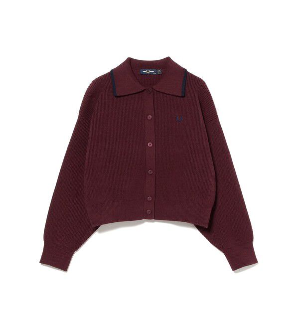Ray BEAMS 「【別注】FRED PERRY / Tipped Collar Cardigan」|ニット・セーター|