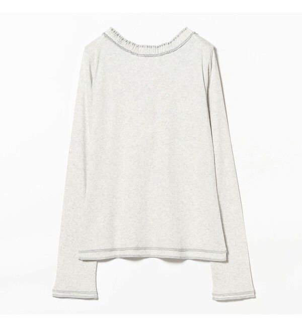 Ray BEAMS 「ギャザー ブレード Vネック トップス」|その他|