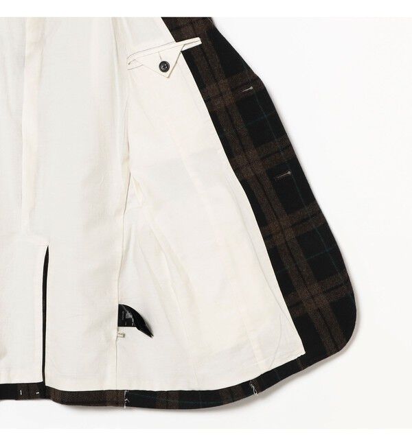 BEAMSBOY「リサイクルウール カットオフ ジャケット」|テーラードジャケット|