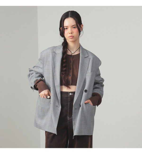 Ray BEAMS 「4ボタン W ビッグ ジャケット」|テーラードジャケット|