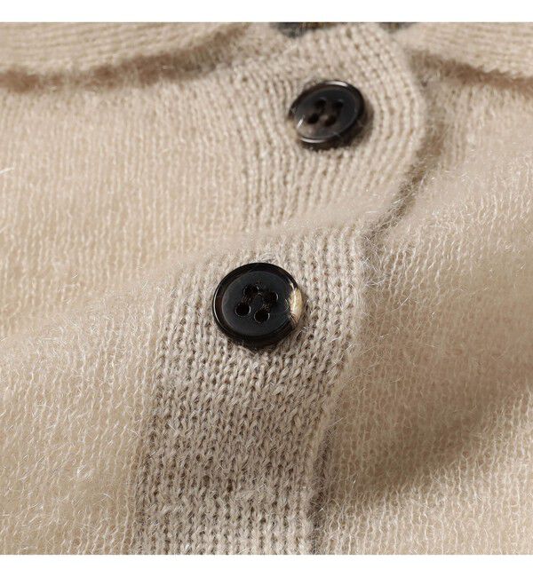 Demi-Luxe BEAMS 「【別注】BATONER / シアー モヘヤ ポロニット」|ニット・セーター|