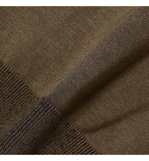 Demi-Luxe BEAMS 「TAN / テンセルウール ロングスリーブ Tシャツ」|ニット・セーター|