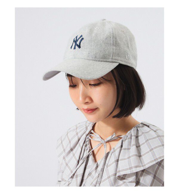 BEAMSBOY「【別注】NEW ERA / メルトン 940 MLB キャップ」|その他|GREY