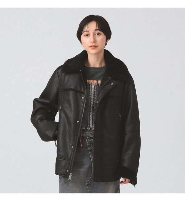 Ray BEAMS 「UGG(R) for Ray BEAMS / THAYDEN LUXEFLUFF JACKET」|テーラードジャケット|