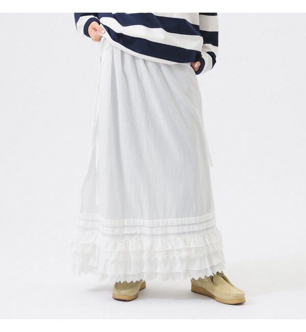 BEAMSBOY「ユーロ ヴィンテージ フリル スカート」|スカート|