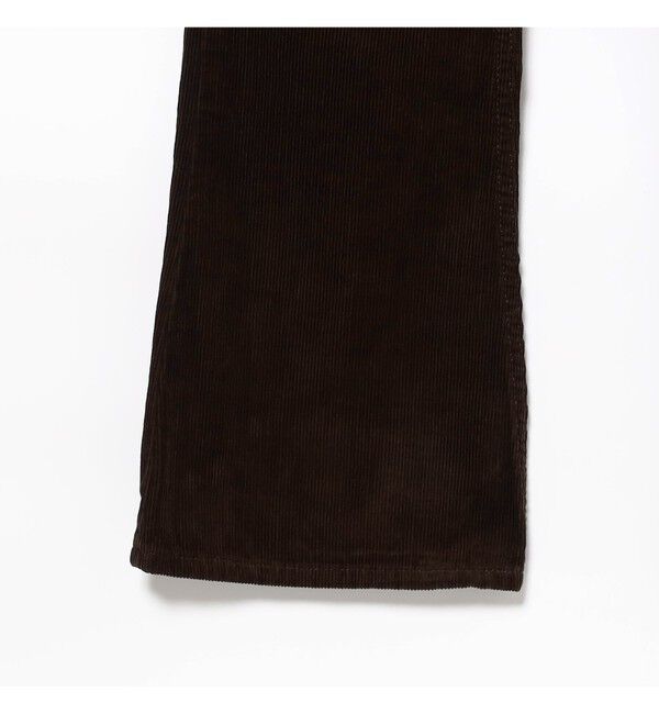 BEAMSBOY「コード フレア パンツ」|チノ|