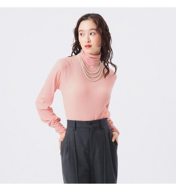 BEAMSBOY「リブタートル ロングスリーブ カットソー」|Tシャツ・カットソー|