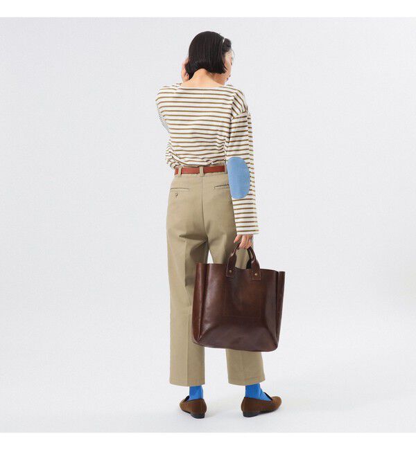 BEAMSBOY「エルボー パッチ バスク ロングスリーブ」|Tシャツ・カットソー|