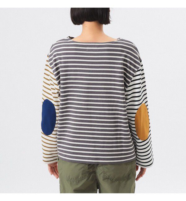 BEAMSBOY「エルボー パッチ バスク ロングスリーブ」|Tシャツ・カットソー|