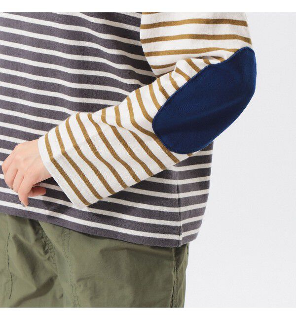 BEAMSBOY「エルボー パッチ バスク ロングスリーブ」|Tシャツ・カットソー|