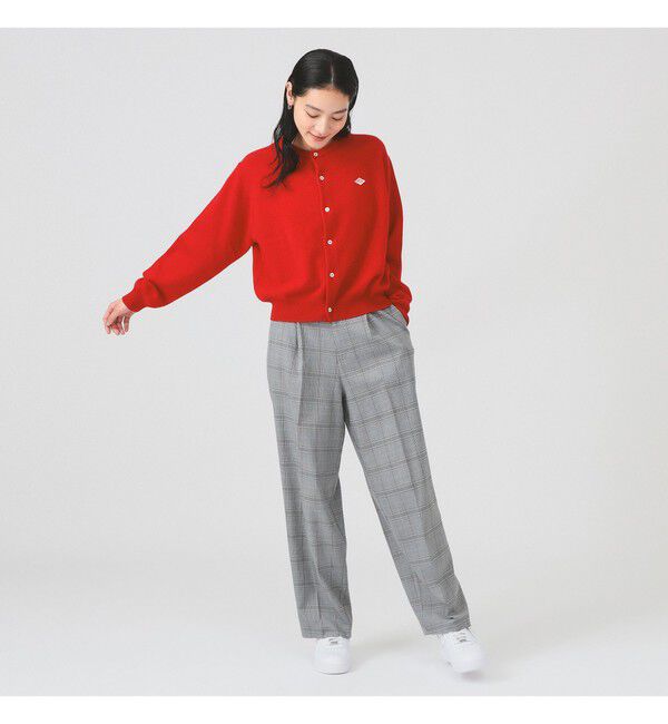 Ray BEAMS 「DANTON / LAMBS WOOL CREWNECK CARDIGAN」|カーディガン|