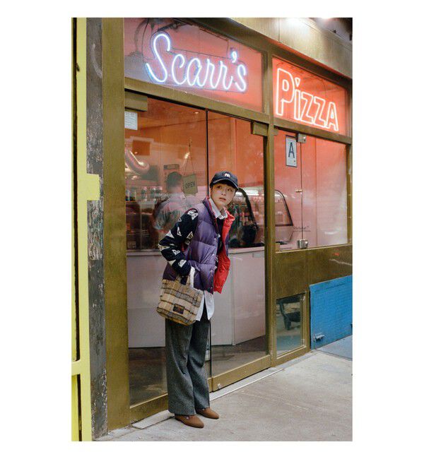 BEAMSBOY「ペナント ニット プルオーバー」|ニット・セーター|