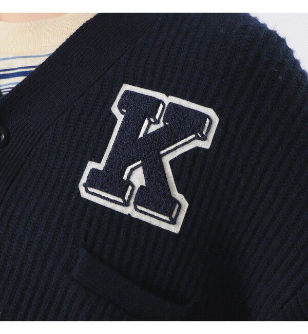 BEAMSBOY「ショート レタード カーディガン」|ニット・セーター|