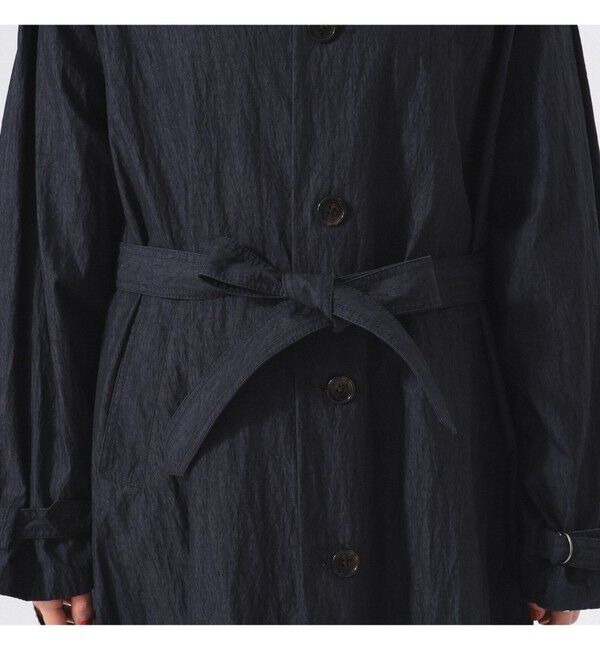 BEAMSBOY「コットン ナイロン ミリタリー ステンカラー コート」|ダッフルコート|