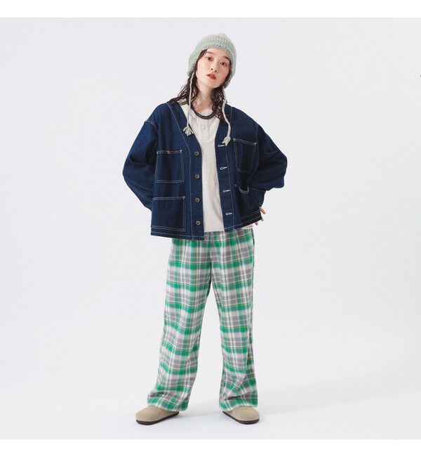 BEAMSBOY「デニム エンジニア ジャケット」|ブルゾン・スタジャン|