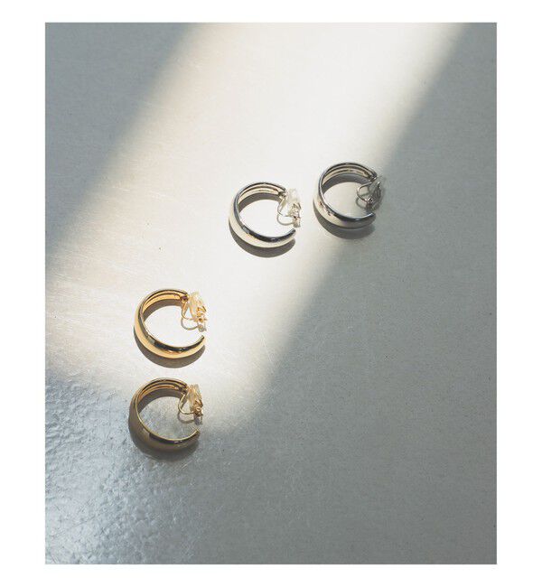 Demi-Luxe BEAMS 「クレセント ムーン イヤリング .M」|その他|