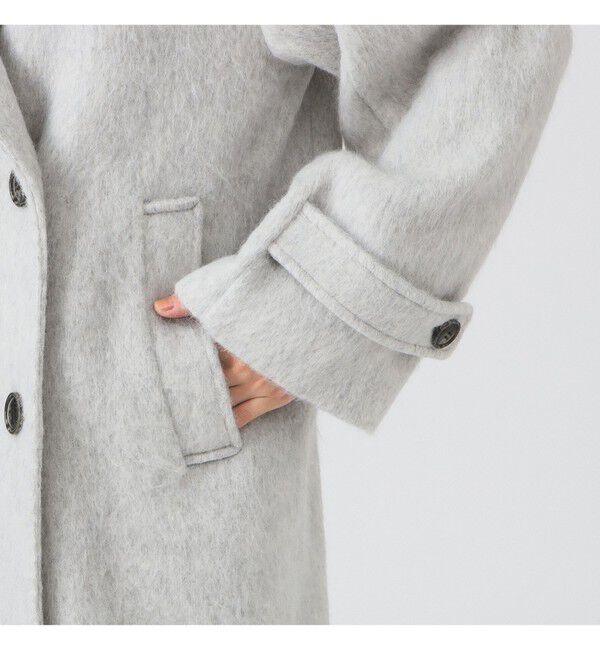 Ray BEAMS 「シャギー ダブル ハーフ コート」|その他|