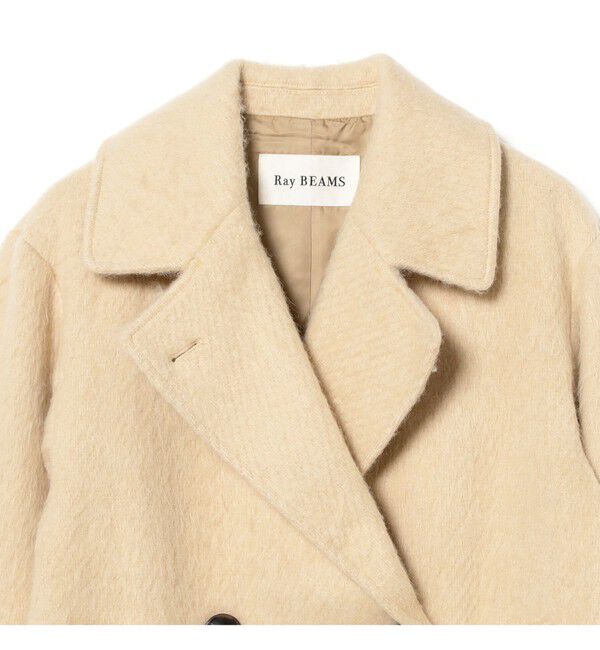 Ray BEAMS 「シャギー ダブル ハーフ コート」|その他|