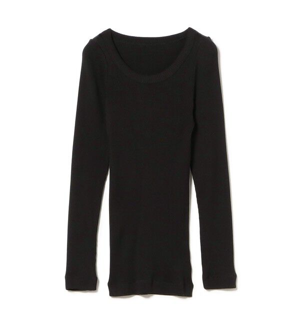 Demi-Luxe BEAMS 「AK+1 / シルク コットン 丸胴 プルオーバー」|Tシャツ・カットソー|
