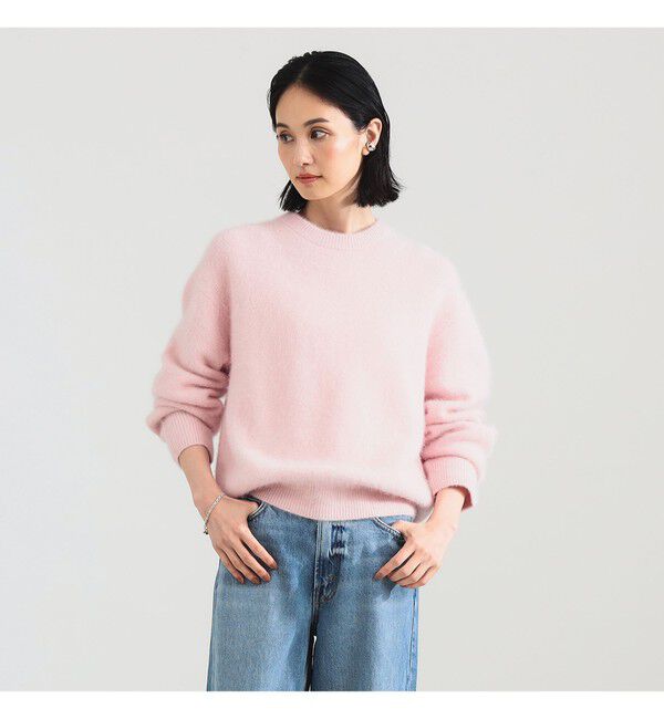 Demi-Luxe BEAMS 「ヤク フォックス ロングスリーブ プルオーバーニット」|ニット・セーター|