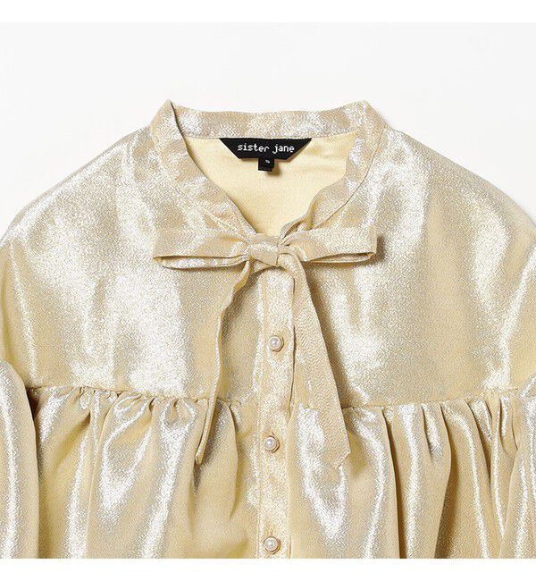 Ray BEAMS 「sister Jane / Shimmy Bow Blouse」|シャツ・ブラウス|