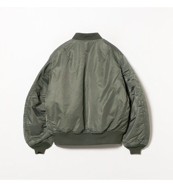 BEAMS「リラックスフィット THERMOLITE(R) MA-1 （撥水）」|ブルゾン・スタジャン|