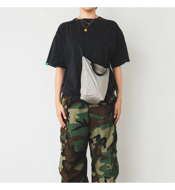 BEAMS「リップストップ ディープ トートバッグ S」|ポーチ|SAND_BEIGE