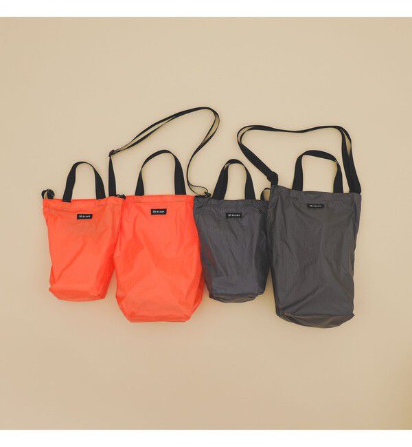 BEAMS「リップストップ ディープ トートバッグ S」|ポーチ|