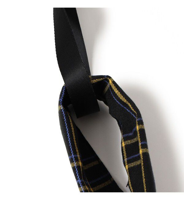 BEAMS「チェック ショッパー L」|ポーチ|