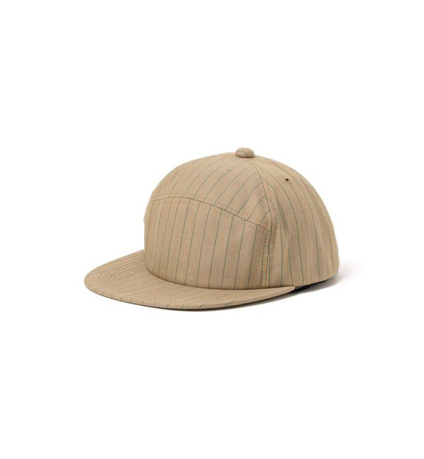 BEAMS PLUS「Trucker Cap Uniform Serge Pin Stripe」|その他|KHAKI