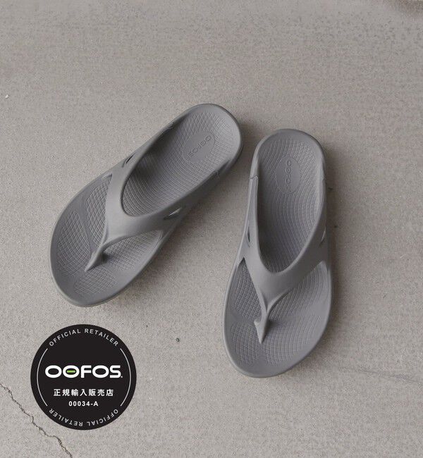 SHIPS any「OOFOS: OOriginal/ウーオリジナル トング リカバリー サンダル 25SS◇」|サンダル|