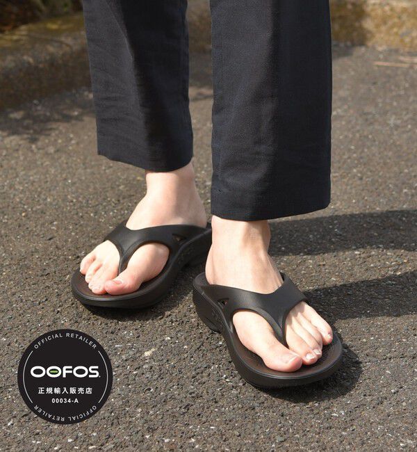 SHIPS any「OOFOS: OOriginal/ウーオリジナル トング リカバリー サンダル 25SS◇」|サンダル|