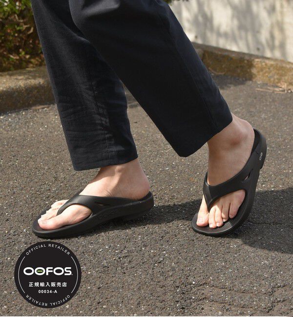 SHIPS any「OOFOS: OOriginal/ウーオリジナル トング リカバリー サンダル 25SS◇」|サンダル|