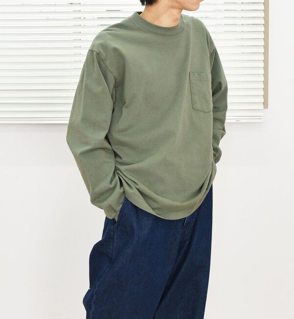 SHIPS any「【SHIPS any別注】LA APPAREL: 8.5oz 長袖 Tシャツ 23SS◇」|Tシャツ・カットソー|