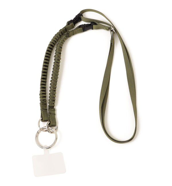 SHIPS any「BYONBYON: スマホ ショルダー ストラップ」|ストラップ|オリーブ