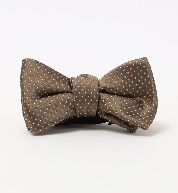 SHIPS「SHIPS: フォサッティ ピンドット 蝶ネクタイ」|ネクタイ・蝶ネクタイ|ライトオリーブ