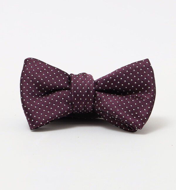 SHIPS「SHIPS: フォサッティ ピンドット 蝶ネクタイ」|ネクタイ・蝶ネクタイ|パープル