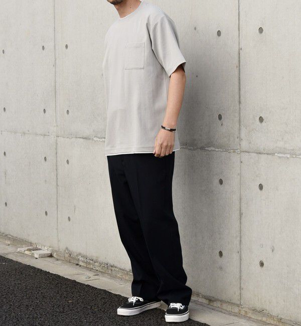 SHIPS any「SHIPS any: 〈吸水・速乾・ストレッチ〉 フェイク レイヤード Tシャツ 24SS◇」|Tシャツ・カットソー|