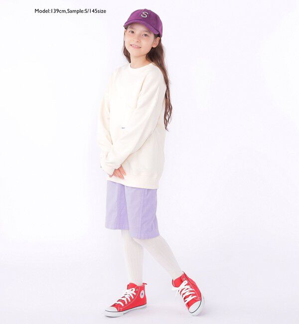 SHIPS KIDS「【WEB限定】SHIPS KIDS:100～160cm / マイクロ ロゴ スウェット」|スウェット・ジャージ|