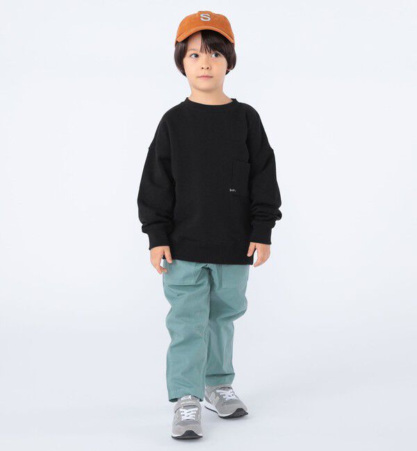 SHIPS KIDS「【WEB限定】SHIPS KIDS:100～160cm / マイクロ ロゴ スウェット」|スウェット・ジャージ|