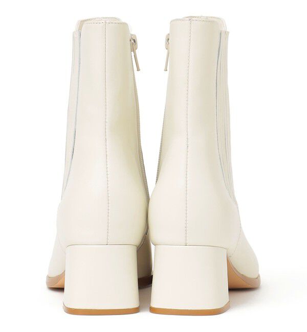 SHIPS for women「サイドゴア ステッチ ヒール ブーツ ◇」|ショートブーツ|