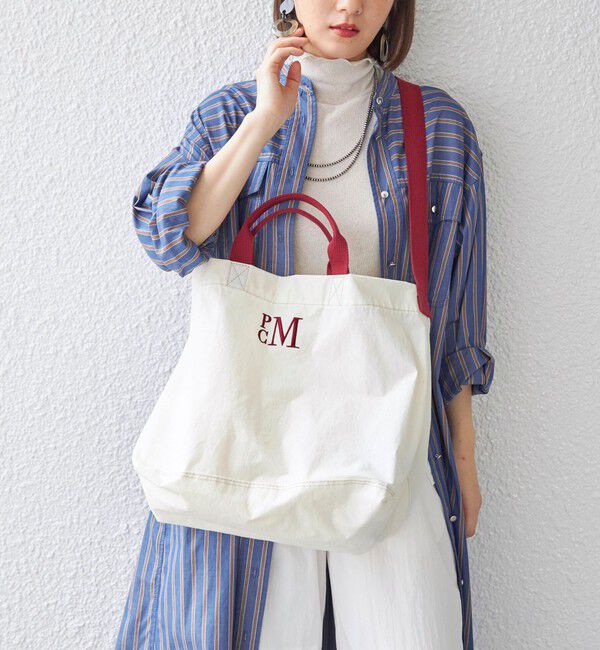 SHIPS for women「PARROTT CANVAS:PCMトート ◇」|トートバッグ|