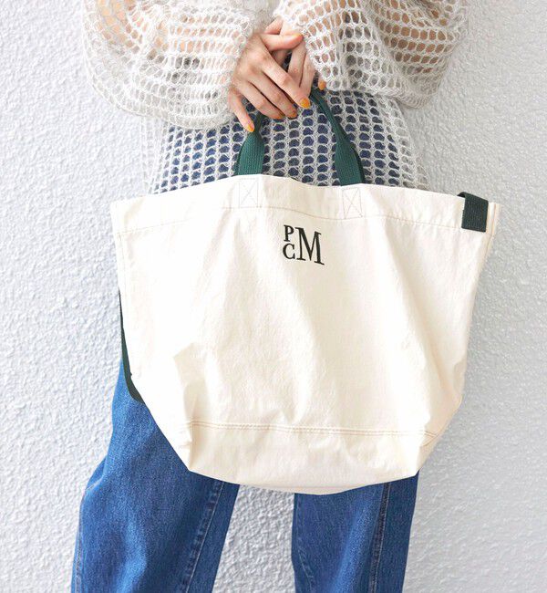 SHIPS for women「PARROTT CANVAS:PCMトート ◇」|トートバッグ|グリーン