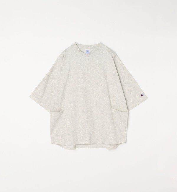 SHIPS any「【SHIPS any別注】Champion: ドルマン キャンプポケット Tシャツ 25SS◇」|Tシャツ・カットソー|