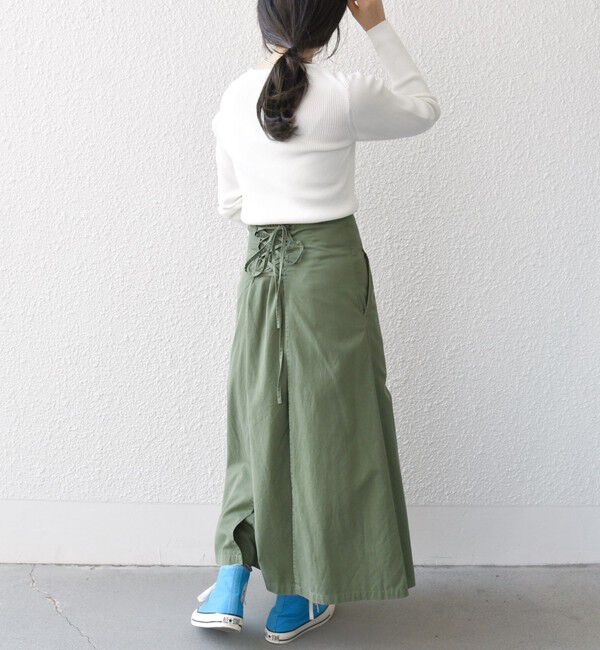 SHIPS any「SHIPS any:〈手洗い可能〉コットン クルーネック ベーシック リブ ニット」|ニット・セーター|