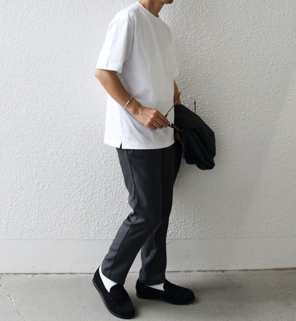 SHIPS any「SHIPS any:〈接触冷感/遮熱/UVカット機能等〉サマーファンクション ポケット Tシャツ 25SS◇」|Tシャツ・カットソー|