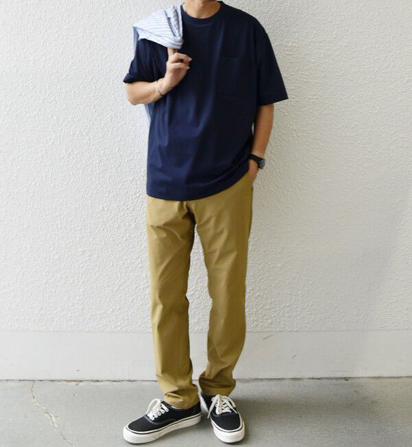 SHIPS any「SHIPS any:〈接触冷感/遮熱/UVカット機能等〉サマーファンクション ポケット Tシャツ 25SS◇」|Tシャツ・カットソー|