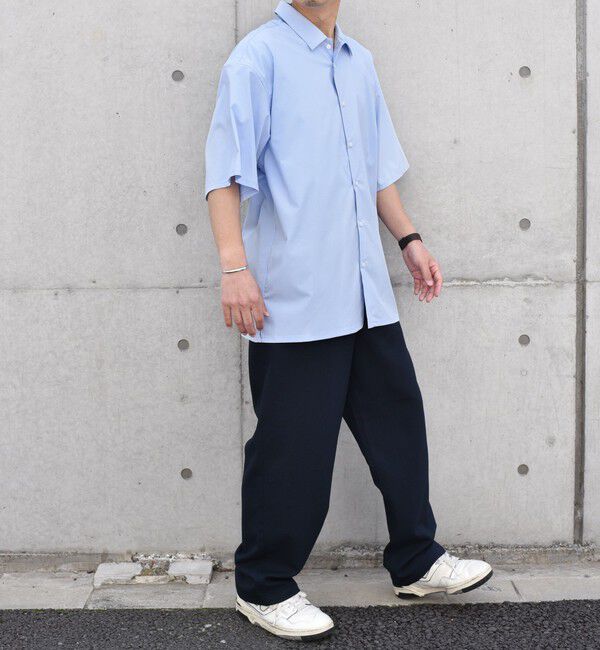 SHIPS any「SHIPS any: バンブー レーヨン ルーズ ハーフスリーブ シャツ ［BRIOS］◇」|シャツ・ブラウス|