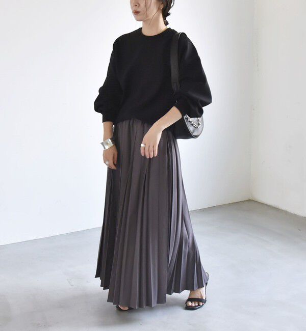 quaranciel「《一部追加予約》quaranciel:〈洗濯機可能〉ポンチ ベーシック コンパクト スウェット」|スウェット・ジャージ|